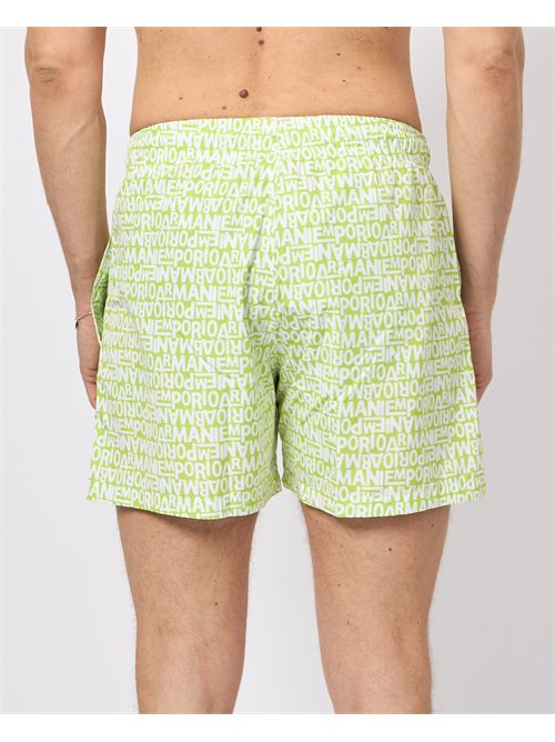 Emporio Armani men's swimsuit with all-over logo EMPORIO ARMANI | EM000583-AF12343F7045